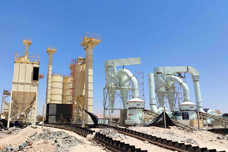 時產20-25噸方解石磨粉生產線